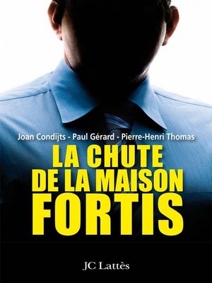 cover image of La chute de la maison Fortis